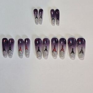 (See Description) Glittery Paris-Themed Set